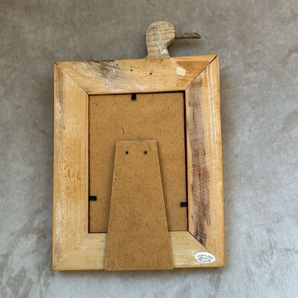 Rustic Handcrafted Duck Photo Frame - Picture 4 of 11